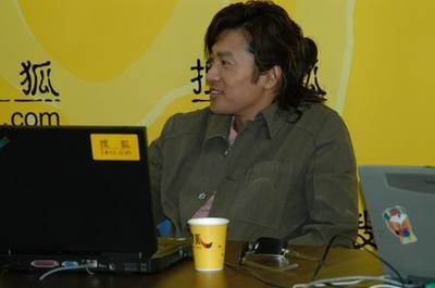 图文:5月12日苏有朋做客音乐嘉宾聊天室--(13)